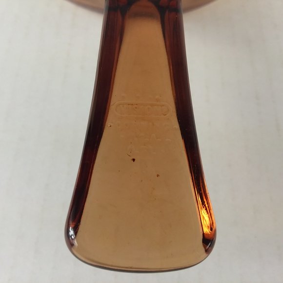 Vision Corning Ware .5L Amber Glass Sauce Pot Pan Pyrex Lid USA - Picture 5 of 11